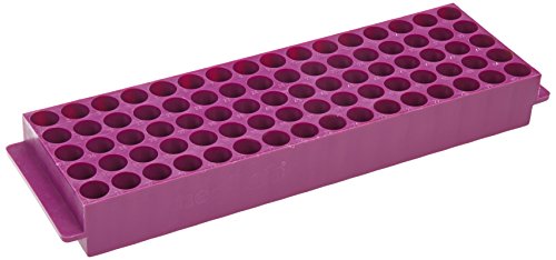 neoLab 2-2563 Top-Rack für 80 Reaktionsgefäße, 1,5 mL, Violett von neoLab