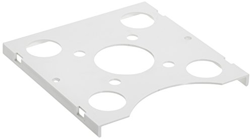 neoLabLine Polycarbonat Deckel ohne Griff für neoStapelRack, Weiß, 146 mm x 150 mm x 11 mm von neoLab