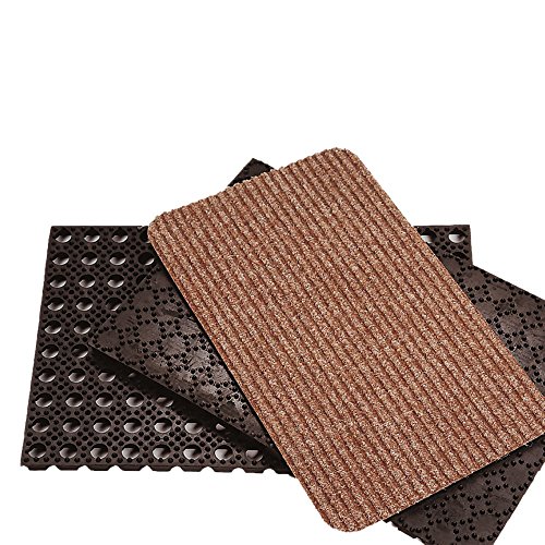 neoLab Ethylen-Propylen-Dien-Kautschuk Schmutzfänger-Wabenmatte, offene Ringe, Schwarz, 400mm x 600mm x 25mm neoLab Ethylen-Propylen-Dien-Kautschuk Schmutzfänger-Wabenmatte, offene Ringe, Schwarz, 400mm x 600mm x 25mm von neoLab