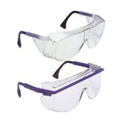 Uvex Polyamid 6.6/Polycarbonat Schutzbrille für Brillenträger, Farblos, Transparent (Klar) von Uvex