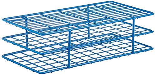 neoLab Epoxidharzbeschichtet Stahl Drahtgestell für Röhrchen 16 mm, 72 Plätze, Blau, 127 mm Breite, 65 mm Höhe neoLab Epoxidharzbeschichtet Stahl Drahtgestell für Röhrchen 16 mm, 72 Plätze, Blau, 127 mm Breite, 65 mm Höhe von neoLab