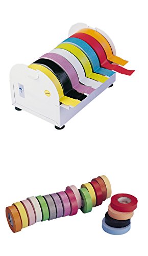 neoTape Beschriftungsband, Paper/Acrylate, Rot, 25mm Breite, 55m Länge von neoLab