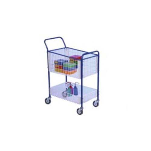 neoLab Stahl Drahtkorbwagen ohne Griff mit 2 Körben, 73cm x 41cm x 85cm neoLab Stahl Drahtkorbwagen ohne Griff mit 2 Körben, 73cm x 41cm x 85cm von neoLab