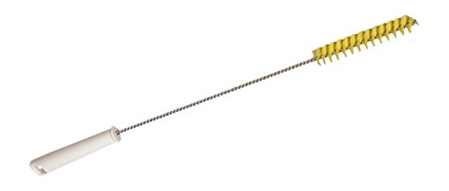 neoLab 2-7599 Flaschenbürste, PP, 115 x 20 mm Durchmesser, harte Borsten, Gelb von neoLab