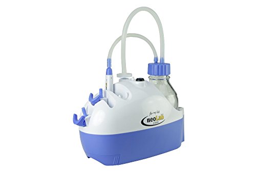 neoLab 2-9345 neoVAQ-Absaugvorrichtung mit Vakuumpumpe, Flasche, L x H x B 27 cm x 13 cm x 22 cm, 0.5 L von neoLab