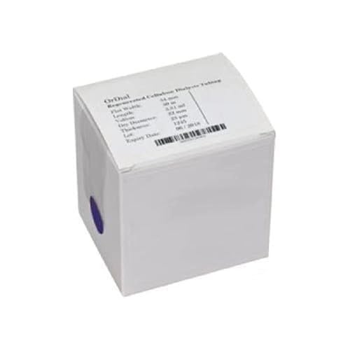 neoLab D-Standard Dialysierschlauch aus Regenerierter Zellulose, MWCO 3500, 46mm Flache Breite, 29,3mm Durchmesser von neoLab