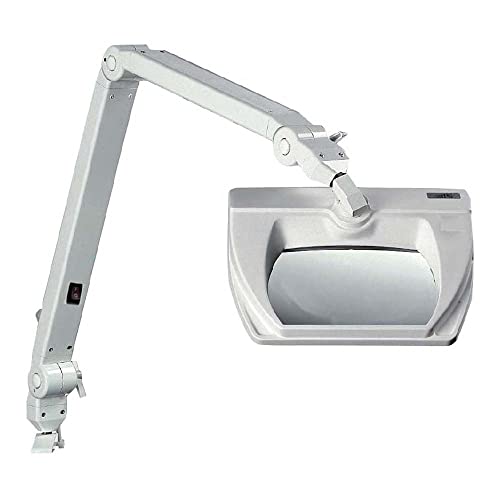neoLab 3-1745 1.75x Bikonvex Aluminium Lupenleuchte mit Tischklemme, 18W, 900mm Länge, Weiß neoLab 3-1745 1.75x Bikonvex Aluminium Lupenleuchte mit Tischklemme, 18W, 900mm Länge, Weiß von neoLab