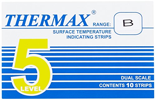 neoLab 3-1912 Temperatur-Messstreifen, 49 Grad C bis 71 Grad C (10-er Pack) von neoLab