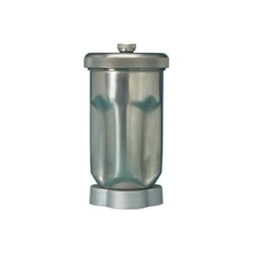 neoLab Aluminium Becher mit Deckel und Messersatz für Modell 3-2095, 1L von neoLab