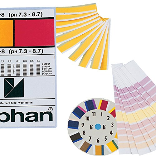 neoLab Lyphan pH-Indikatorpapiere, 0.2 pH-Stufen, 7.3-8.7 pH, 200 Stück von neoLab