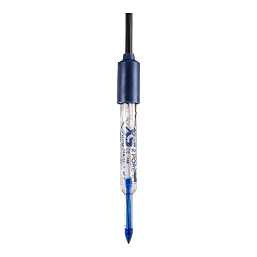 neoLab 4-0954 XS Borosilikat Glas Elektrode 2-Pore F TEMP BNC, pH-Wert/Temperatur Gemessene Größe, 95mm Länge von neoLab