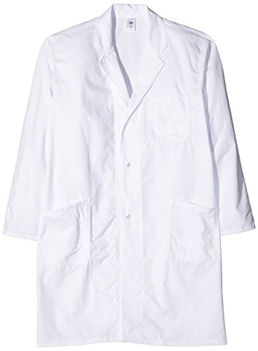 neoLab 4-1056 Labormantel Herren, BW, Reverskragen, 1/1 Länge, Größe 56 von neoLab