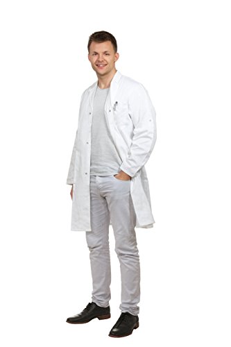 neoLab 4-1593 Labormantel Herren, 100 Prozent BW, Größe 50 von neoLab