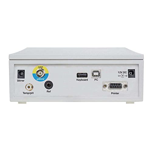 neoLab 4-3020 XS pH Meter 80 Plus DHS Elektrode Kit mit Temperatursensor/Elektrodenarm/Magnetrührer/Tastatur, 324mm x 185mm x 56mm, Weiß/Grau neoLab 4-3020 XS pH Meter 80 Plus DHS Elektrode Kit mit Temperatursensor/Elektrodenarm/Magnetrührer/Tastatur, 324mm x 185mm x 56mm, Weiß/Grau von neoLab