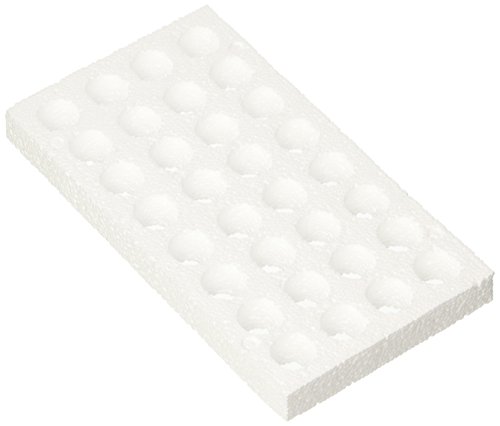 neoLab 4-5022 Einsatz für kleine Kryobox für 32 Fläschchen 13 mm-15 mm Durchmesser (10-er Pack) von neoLab