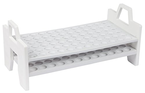 neoLab Polypropylen Reaktionsgefäß-Gestell für 0.5mL Gefäße, 6 x 12 Plätze, Weiß, 228mm Länge x 111mm Breite x 111mm Höhe neoLab Polypropylen Reaktionsgefäß-Gestell für 0.5mL Gefäße, 6 x 12 Plätze, Weiß, 228mm Länge x 111mm Breite x 111mm Höhe von neoLab