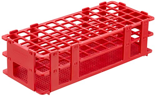 neoLab Polypropylen Economy Gestell für 55 Röhrchen bis Durchmesser 16mm, 5 x 12 Plätze, Rot neoLab Polypropylen Economy Gestell für 55 Röhrchen bis Durchmesser 16mm, 5 x 12 Plätze, Rot von neoLab