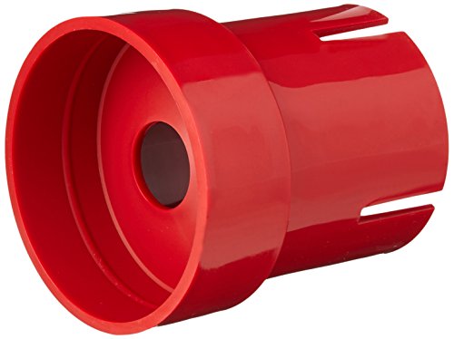 neoLab Polypropylen Ständer für 50mL Kolben, Rot, 70mm Durchmesser x 75mm Höhe, 3 Stück von neoLab