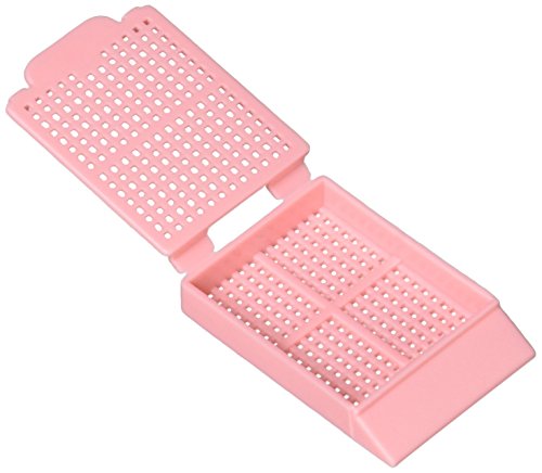neoLab Polyoxymethylen Einbettkassetten für Biopsien, Rosa, 28.5mm Länge x 40mm Breite x 6.5mm Höhe, 500 Stück von neoLab