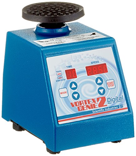 neoLab Vortex Genie 2 Digital Kleinschüttler mit Extra-Power, 2850 UpM, Blau, 165mm Länge x 122mm Breite x 165mm Höhe neoLab Vortex Genie 2 Digital Kleinschüttler mit Extra-Power, 2850 UpM, Blau, 165mm Länge x 122mm Breite x 165mm Höhe von neoLab