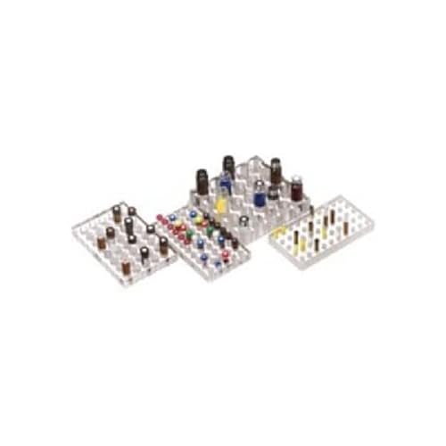neoLab PMMA Flaschenständer für 50 Fläschchen, Transparent (Klar), 20mm Höhe x 8mm Durchmesser neoLab PMMA Flaschenständer für 50 Fläschchen, Transparent (Klar), 20mm Höhe x 8mm Durchmesser von neoLab
