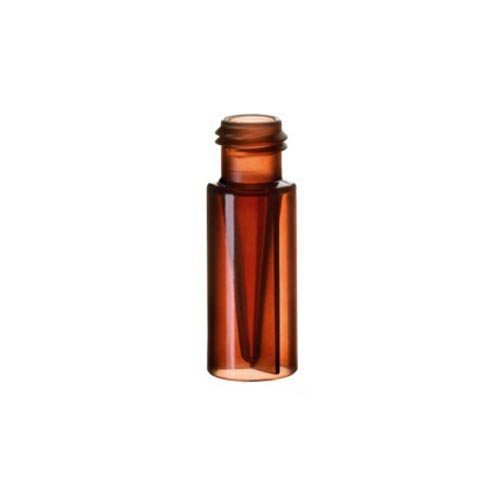 neochrom Polymethylpenten Kurzgewinde-Mikroflasche, 0.3mL Kapazität, Transparent, 32mm Höhe x 11.6mm Durchmesser, 100 Stück von neochrom