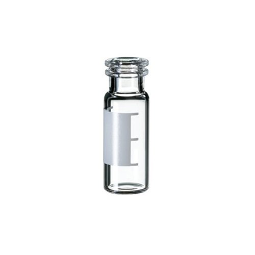 neoLab Borosilikatglas Weite Öffnung Schnappringflaschen, 1.5mL Kapazität, Braun, 32mm Höhe x 11.6mm Durchmesser, 100 Stück von neoLab