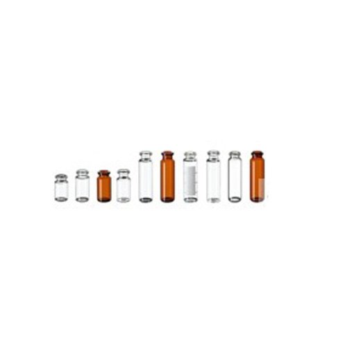 neochrom Borosilikatglas Headspace Flaschen für PerkinElmer, 20mL Kapazität, Braun, 75.5mm Höhe x 23mm Durchmesser, 100 Stück von neochrom