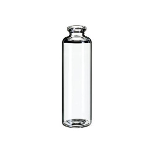 neochrom Borosilikatglas Headspace Flaschen, Flacher Boden, 5mL Kapazität, Klar, 38mm Höhe x 20mm Durchmesser, 100 Stück von neoLab