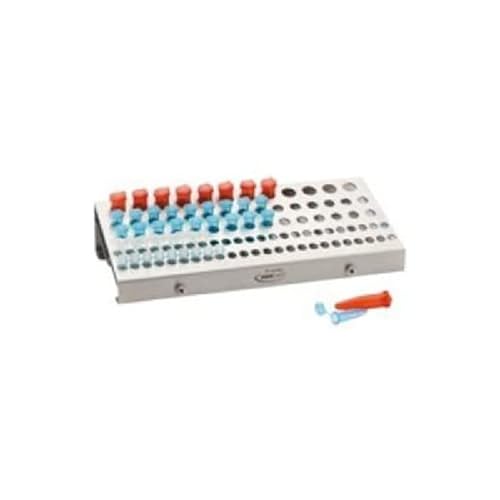 neoLab Edelstahl Lab-Kombi-Rack für Reaktionsgefäße mit PCR-Röhrchen, Silber, 220mm Länge x 95mm Breite x 40mm Höhe neoLab Edelstahl Lab-Kombi-Rack für Reaktionsgefäße mit PCR-Röhrchen, Silber, 220mm Länge x 95mm Breite x 40mm Höhe von neoLab
