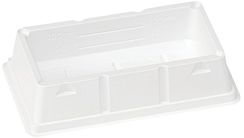 Ratiolab Polystyrol Pipettierreservoirs, Steril, Weiß, 100mL Kapazität, 100 Stück von neoLab