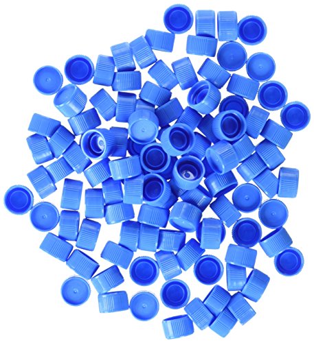 neoLab HDPE Schraubverschlüsse für Reaktionsgef, Blau, 1000 Stück von neoLab
