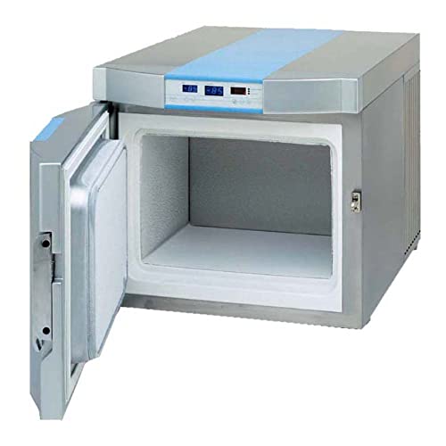 neoLab 7-4560 Edelstahl Tisch Gefrierbox, -50 °C Mindesttemperatur, 580mm Länge x 540mm Höhe x 765mm Breite, Silber von neoLab