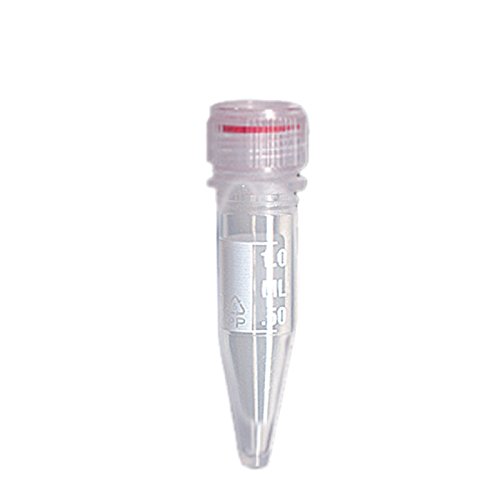 neoLab Polypropylen neoScrew-Microtubes mit Kappe, Steril Graduiert, Konisch, Transparent, 1.5mL Kapazität, 500 Stück von neoLab