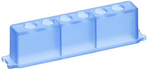 neoLab Polypropylen 8-Kanal-Reservoir mit 0.5mL Röhrchenrack, Blau, 10 Stück von neoLab
