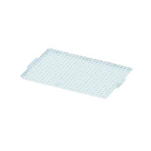 neoLab Silikon Matte für 384er Deep-Well Platte, Rechteckige Kavitäten, Weiß von neoLab