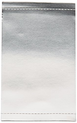 neoLab Aluminium-Klebefolie, Silber, 80mm x 130mm, 100 Stück von neoLab