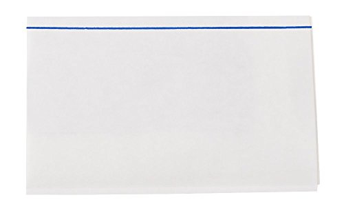 neoLab Aluminium/Acrylat Heißklebefolie "Seal&Pierce", Silber, 78mm x 125mm, 100 Stück von neoLab