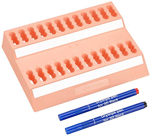neoLab Polyphenylen 3 D-Rack für Reaktionsgefäße, Rosa neoLab Polyphenylen 3 D-Rack für Reaktionsgefäße, Rosa von neoLab