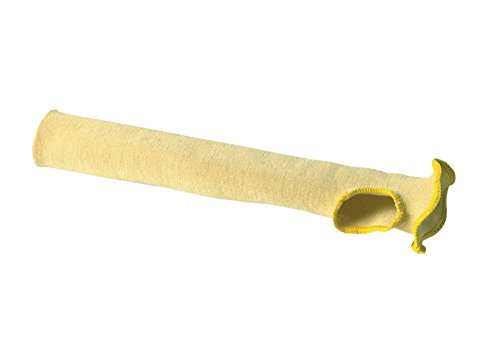 neoLab 8-4003 Armstulpen aus Aramid, bis 200 Grad C, mit Daumenloch, Paar von neoLab