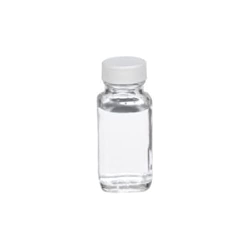 Wheaton Quadratische Flaschen mit Schraubkappe, Transparent, 125mL Kapazität, 24 Stück von Wheaton