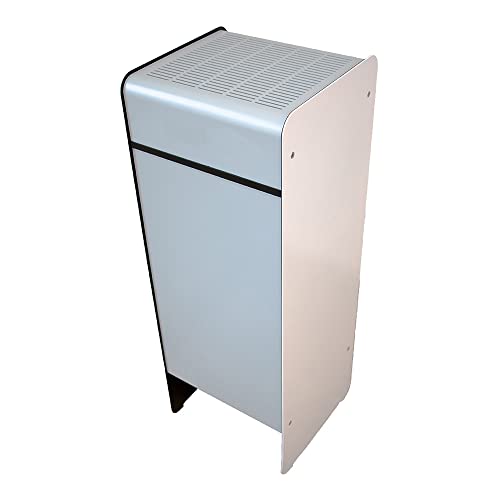 neoLab Edelstahl Luft Desinfektionsreiniger Desi Lite 15 mit UV-C Strahlung für 15qm Raumfläche, 15W, Silber, 680mm x 250mm x 250mm von neoLab