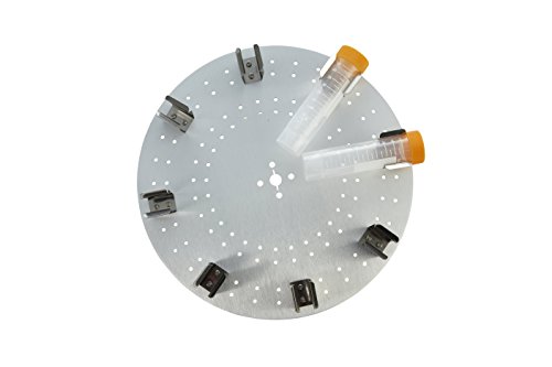 sunLab Aluminium Zentrifugenröhrchen Teller mit 8 Klammern für 50 mL Röhrchen sunLab Aluminium Zentrifugenröhrchen Teller mit 8 Klammern für 50 mL Röhrchen von sunLab