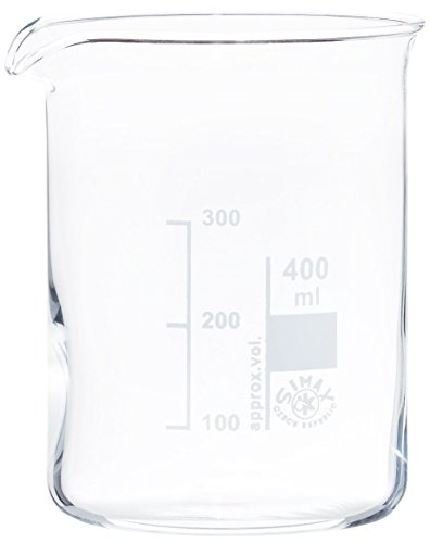 neoLab E-1039 Bechergläser, niedrige Form, 400 mL (10-er Pack) von neoLab