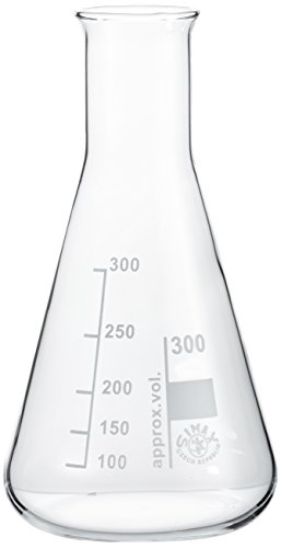 neoLab E-1061 Erlenmeyer-Kolben Enghals, 300 mL (10-er Pack) von neoLab