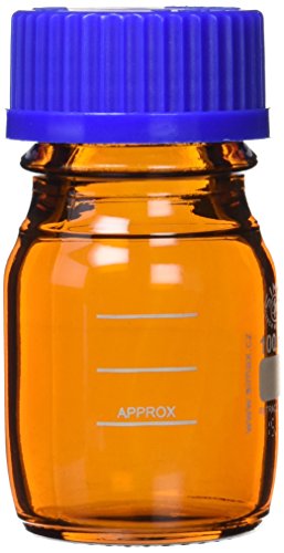 neoLab E-1821 Laborflaschen, Braunglas, SIMAX, 100 mL (10-er Pack) von neoLab