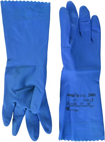 neoLab E-4004 Gummihandschuh Universal-Plus, Klein, Blau von neoLab