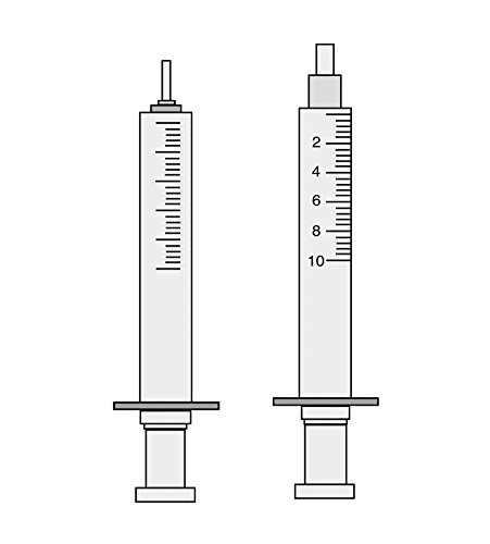 neoLab E-4232 Ganzglasspritze, Luer-Konus, 3 ml, Borosilikatglas von neoLab