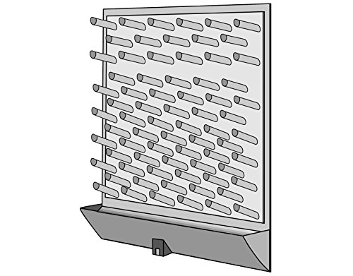 neoLab E-4250 Abtropfbrett (PS), 45 mm x 65 mm (L x H), 72 Stäbe von neoLab