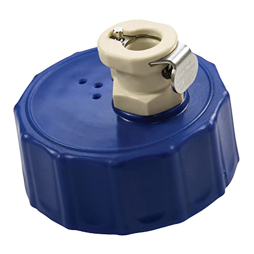 neoLab HDPE Schraubverschluss mit Schnellkupplung ohne 1/4" Absperrung, Mutterteil, Blau, GL45 Gewinde, 51.8mm Durchmesser neoLab HDPE Schraubverschluss mit Schnellkupplung ohne 1/4" Absperrung, Mutterteil, Blau, GL45 Gewinde, 51.8mm Durchmesser von neoLab